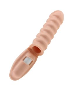 Hot Finger Sleeve Vibrator G Spot Massage Vagina Clit Stimulate Masturbator Sex Toys For Women Couples Orgasm Adult Games 11