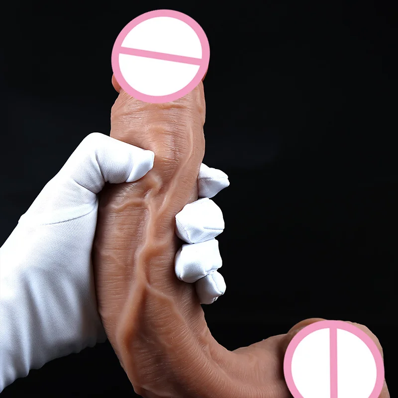 Super Bigger Realistic Dildos with Suction Cup Silicone Layer Penis for Woman Men Vagina Anal Massage Stimulator 23