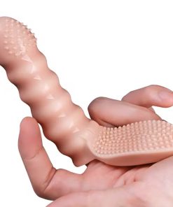 Hot Finger Sleeve Vibrator G Spot Massage Vagina Clit Stimulate Masturbator Sex Toys For Women Couples Orgasm Adult Games 12