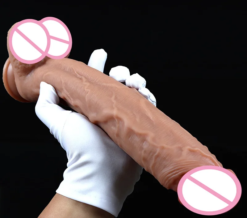 Super Bigger Realistic Dildos with Suction Cup Silicone Layer Penis for Woman Men Vagina Anal Massage Stimulator 20