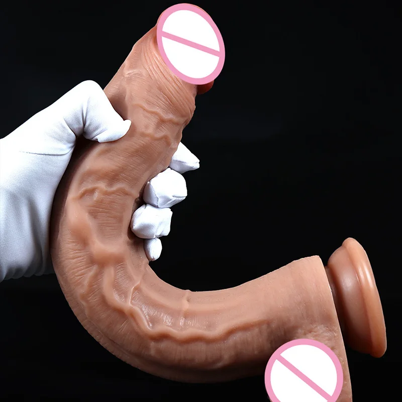 Super Bigger Realistic Dildos with Suction Cup Silicone Layer Penis for Woman Men Vagina Anal Massage Stimulator 24