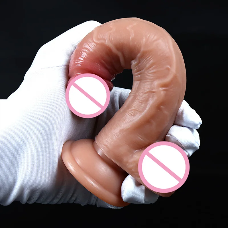 Super Bigger Realistic Dildos with Suction Cup Silicone Layer Penis for Woman Men Vagina Anal Massage Stimulator 16