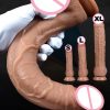 Super Bigger Realistic Dildos with Suction Cup Silicone Layer Penis for Woman Men Vagina Anal Massage Stimulator 8