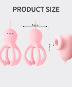 Nipple Vibrator for Women Breast Massage Nipple Clamp Enhancer Nipple Sucking Stimulator 11