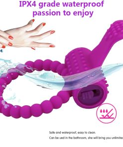 Penis Ring Vibrator Men Masturbators Vibrator For Women Couples Chastity Cage Erotic Accessories 9