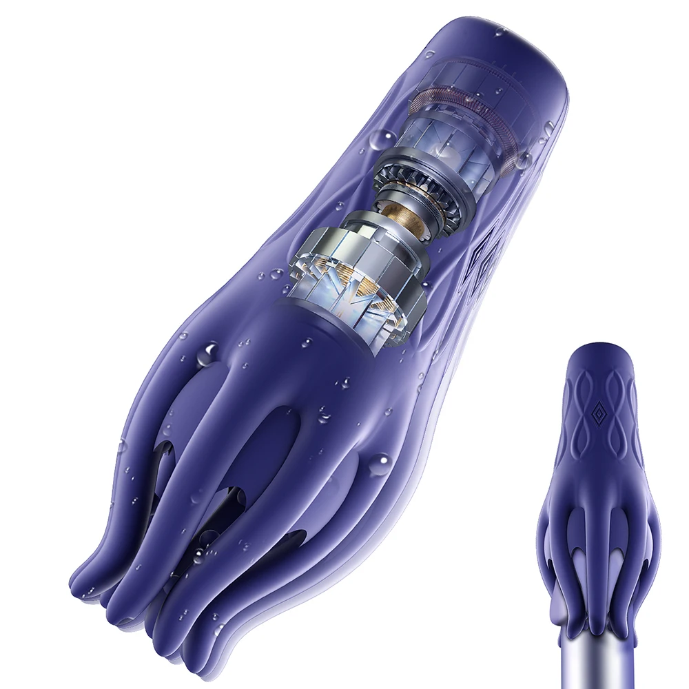 10 Speed Glans Vibrator Penis Massage Male Masturbator For Men Lasting Delay Endurance Exer