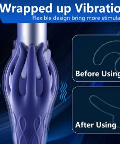 10 Speed Glans Vibrator Penis Massage Male Masturbator For Men Lasting Delay Endurance Exer 8