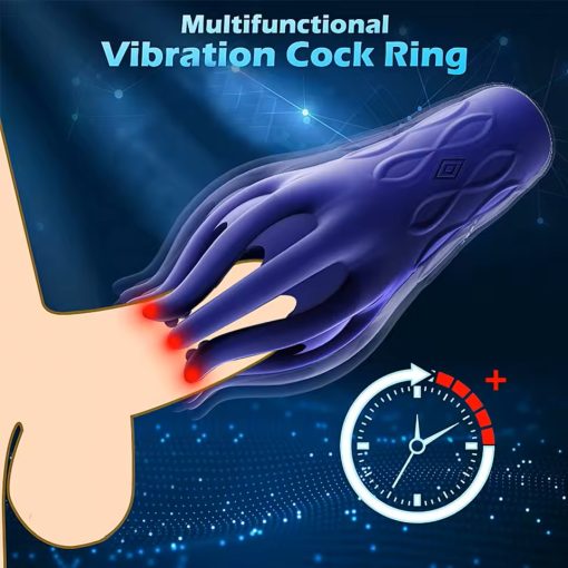 10 Speed Glans Vibrator Penis Massage Male Masturbator For Men Lasting Delay Endurance Exer 1