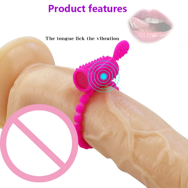 Penis Ring Vibrator Men Masturbators Vibrator For Women Couples Chastity Cage Erotic Accessories