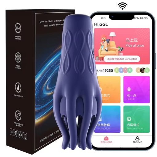 10 Speed Glans Vibrator Penis Massage Male Masturbator For Men Lasting Delay Endurance Exer