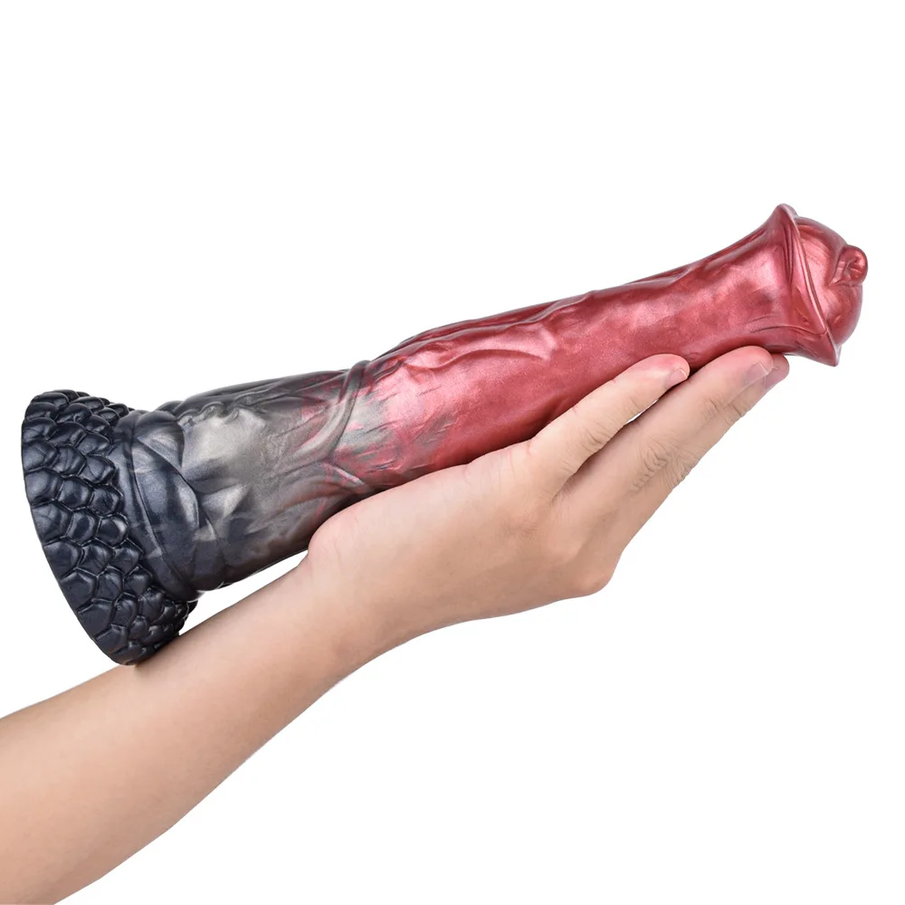 A Variety of Liquid Silicone Equine Animal Dildo Large Animal Penis Sex Masturbator 13