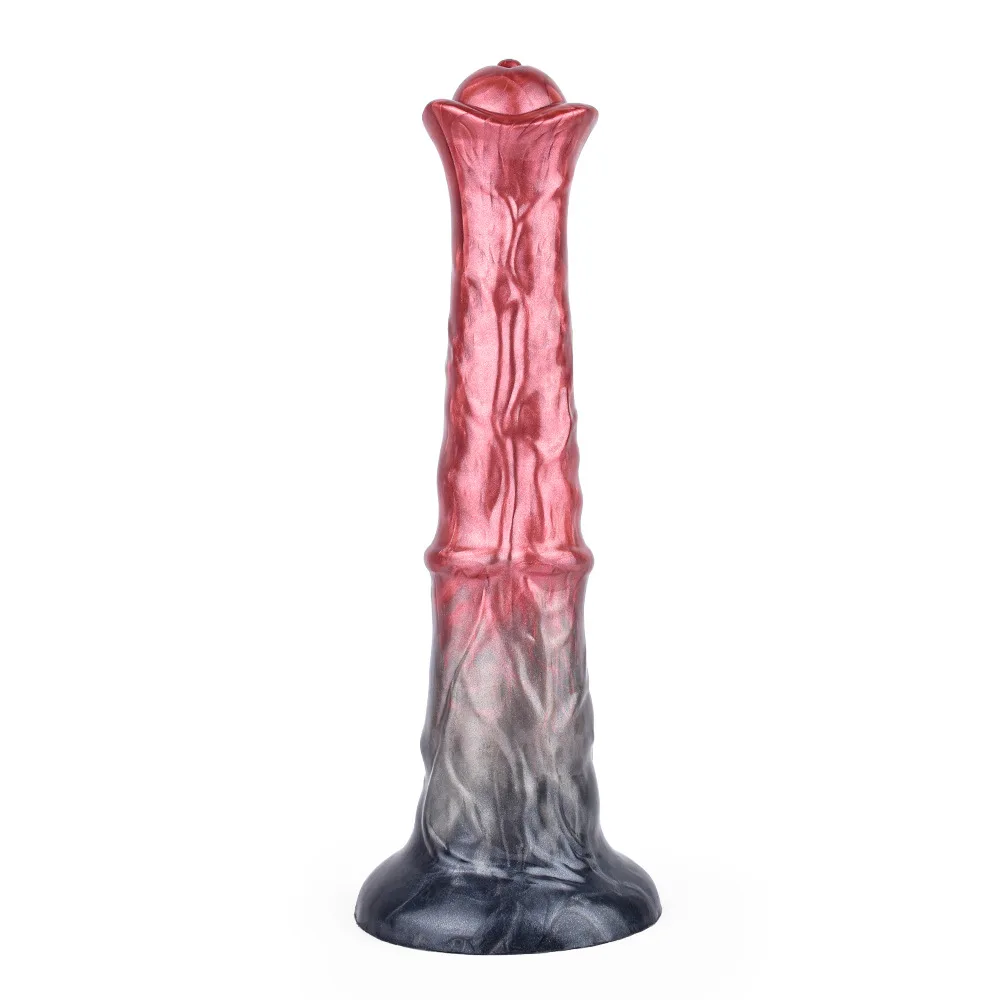 A Variety of Liquid Silicone Equine Animal Dildo Large Animal Penis Sex Masturbator 18