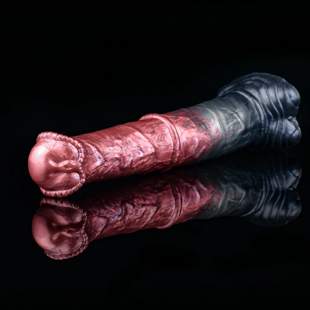 A Variety of Liquid Silicone Equine Animal Dildo Large Animal Penis Sex Masturbator 22