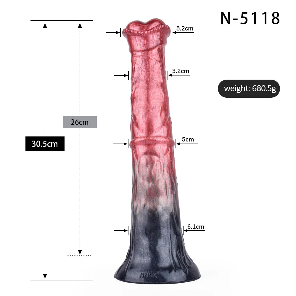 A Variety of Liquid Silicone Equine Animal Dildo Large Animal Penis Sex Masturbator 27