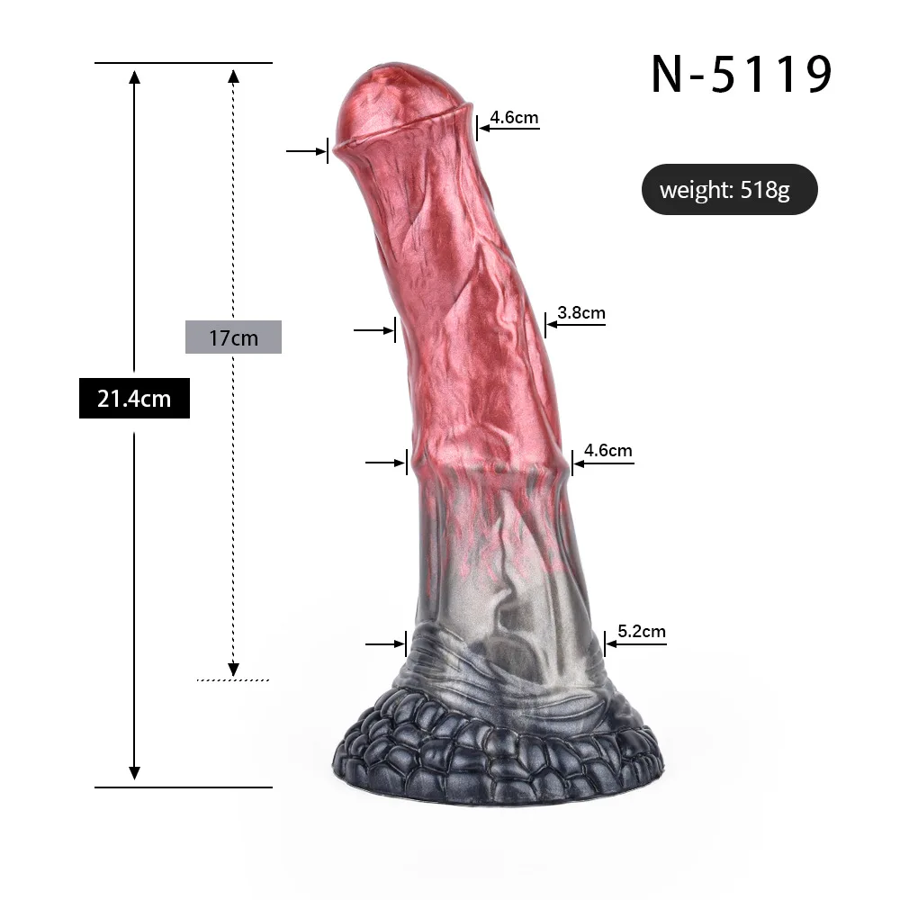 A Variety of Liquid Silicone Equine Animal Dildo Large Animal Penis Sex Masturbator 31