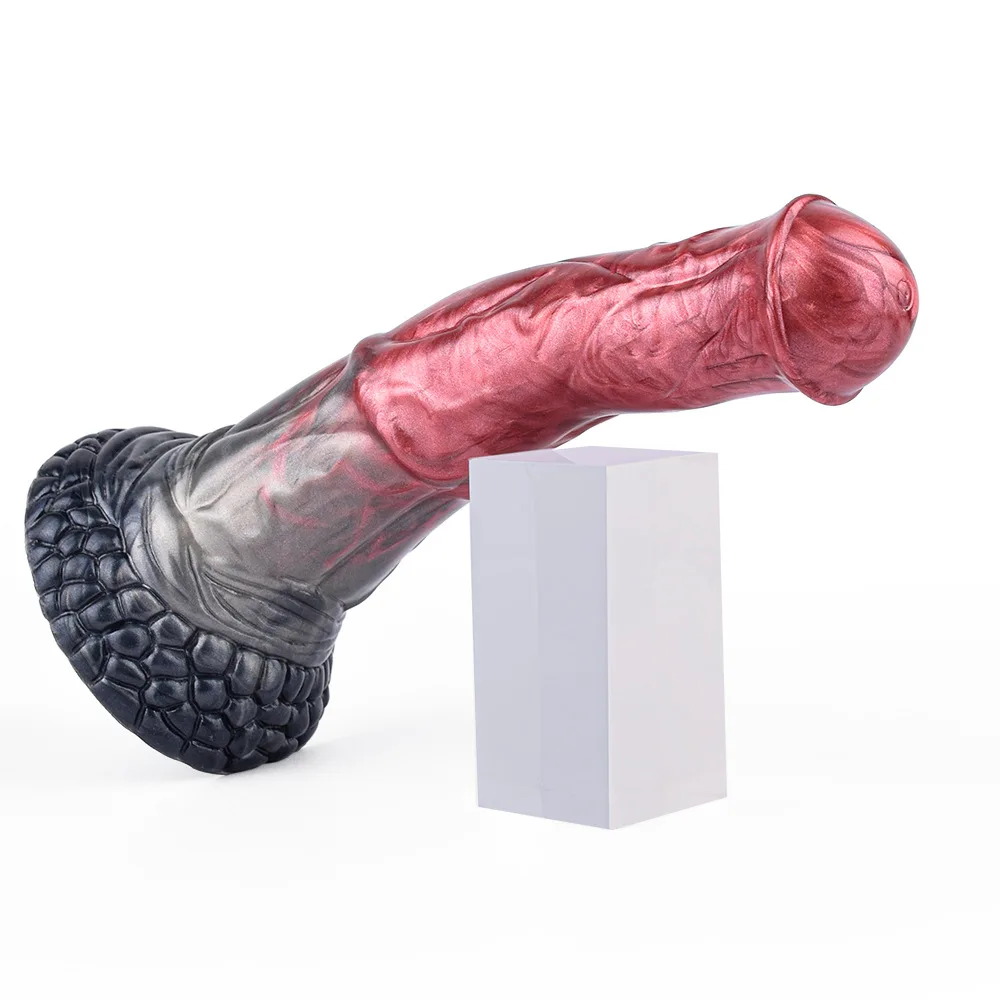 A Variety of Liquid Silicone Equine Animal Dildo Large Animal Penis Sex Masturbator 33